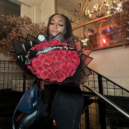 Glitter Rose Bouquet, Valentine's Day Gift🎈