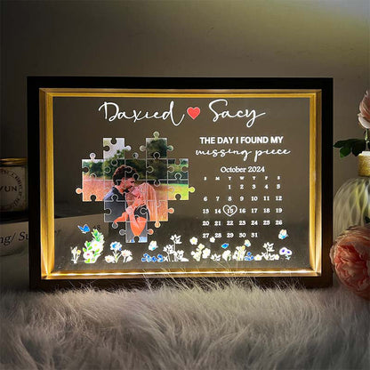 50%OFF⭐️The Day I Found My Missing Piece Lightbox Personalized Gift
