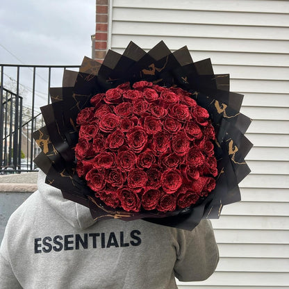 Glitter Rose Bouquet, Valentine's Day Gift🎈