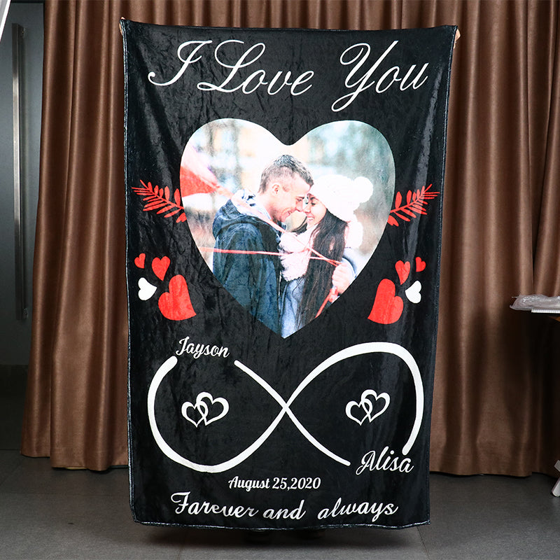 Personalized Unlimited Photo Text Blanket