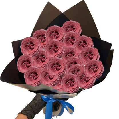 Glitter Rose Bouquet, Valentine's Day Gift🎈