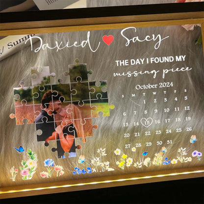 50%OFF⭐️The Day I Found My Missing Piece Lightbox Personalized Gift