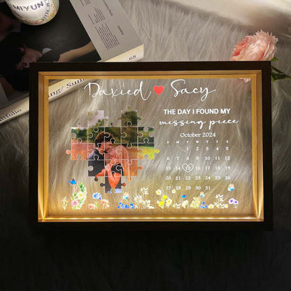 50%OFF⭐️The Day I Found My Missing Piece Lightbox Personalized Gift
