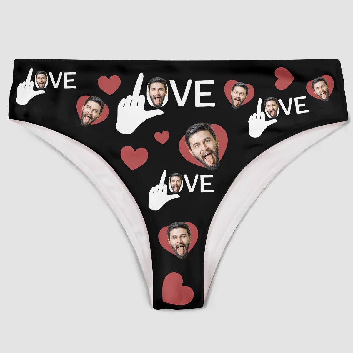 I Love You - Personalized Custom Women's Briefs - Gift For Couple, Girlfriend