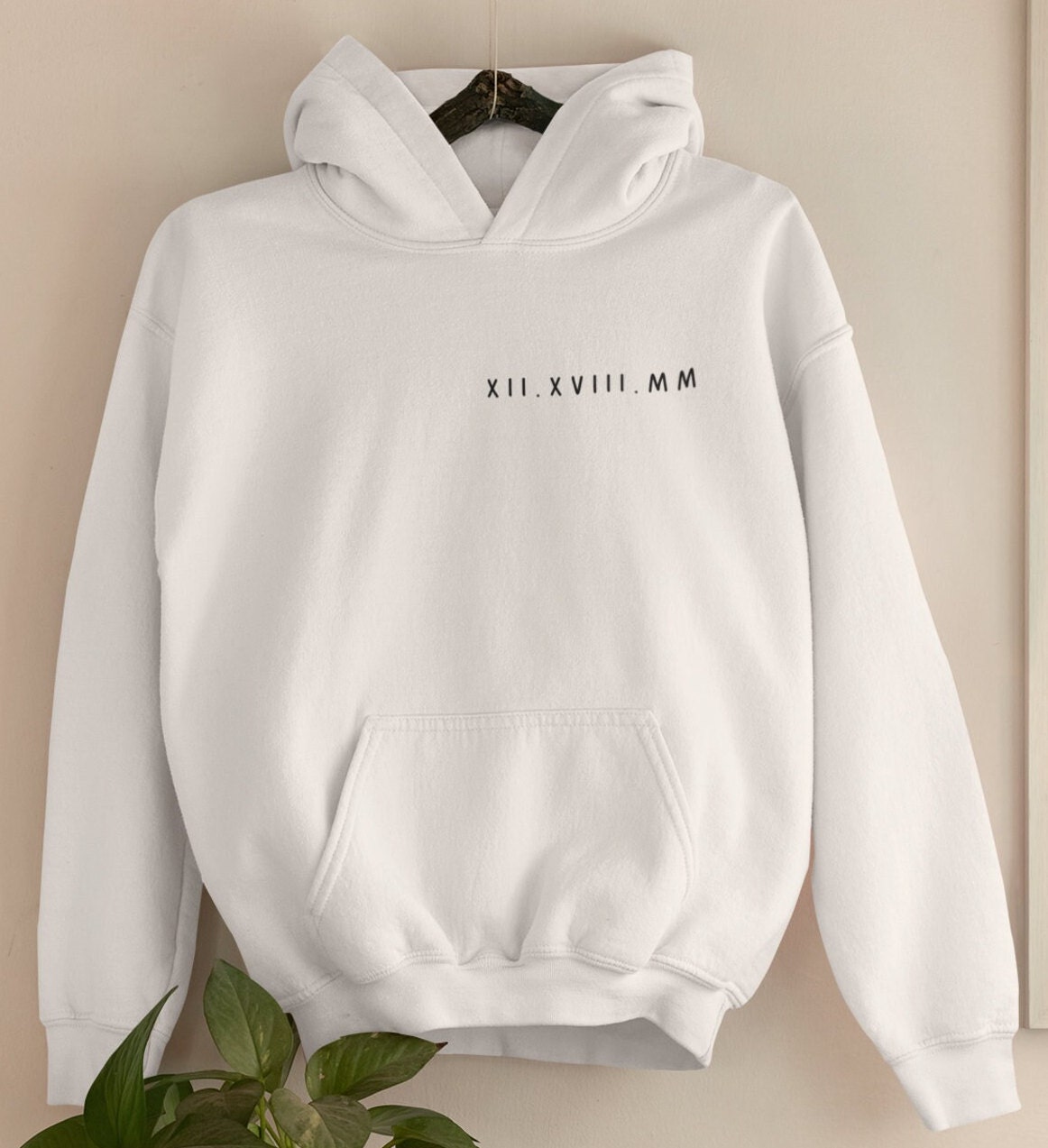 Roman Numeral Hoodie (Logo)