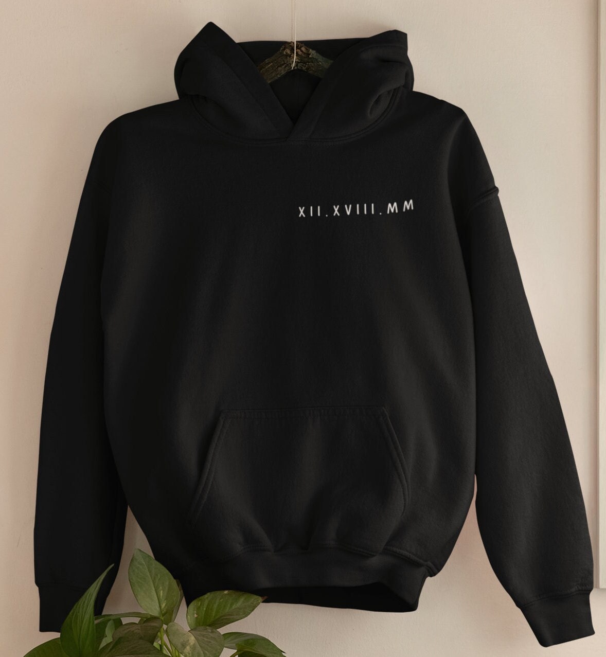 Roman Numeral Hoodie (Logo)