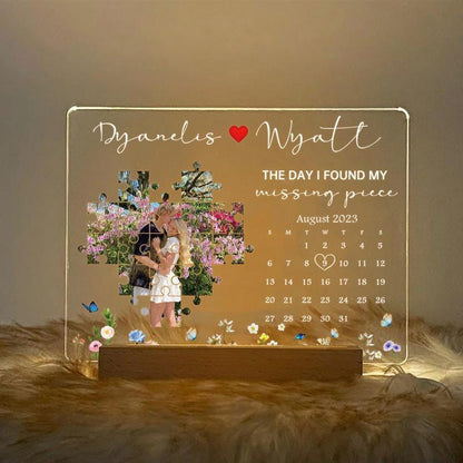 50%OFF⭐️The Day I Found My Missing Piece Lightbox Personalized Gift