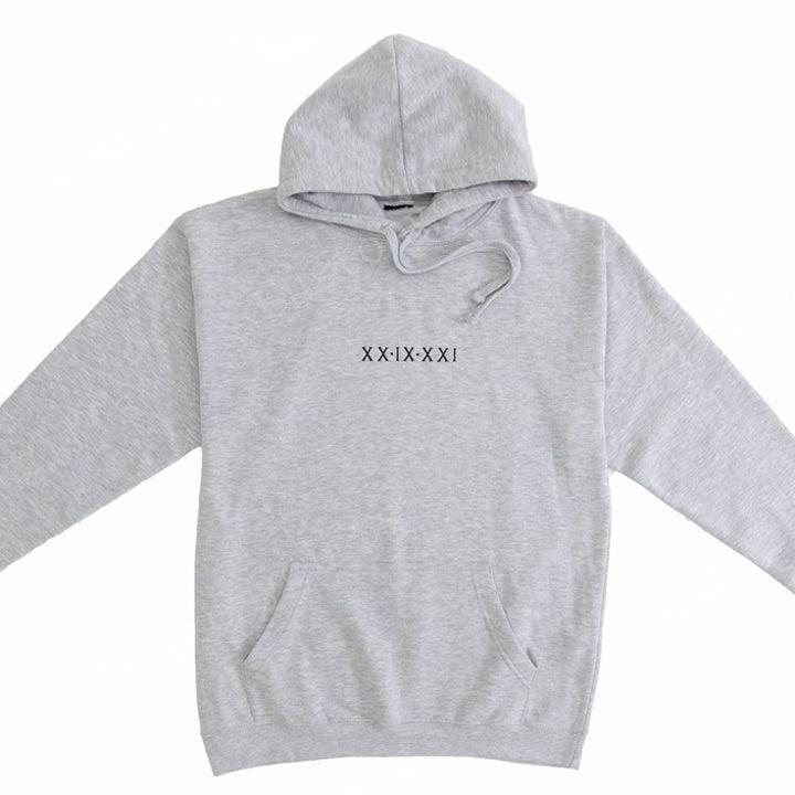 Roman Numeral Hoodie (Chest)