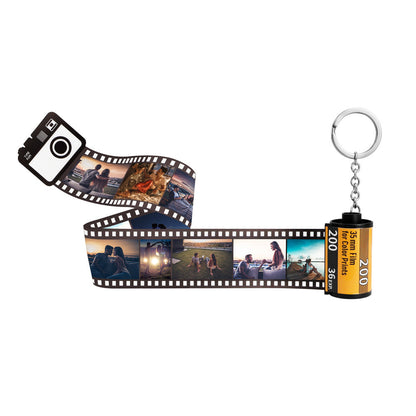 Custom Drive Safe Film Roll Keychain For Your Love