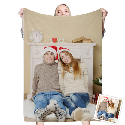 Custom Photo Blankets Personalized Cartoon/ Color Painting Style Blanket