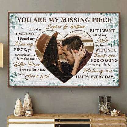 I Want All Of My Lasts To be With You -  Personalized Horizontal Poster