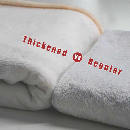 Custom Photo&Text Fleece Blanket Gift for Family/Couple