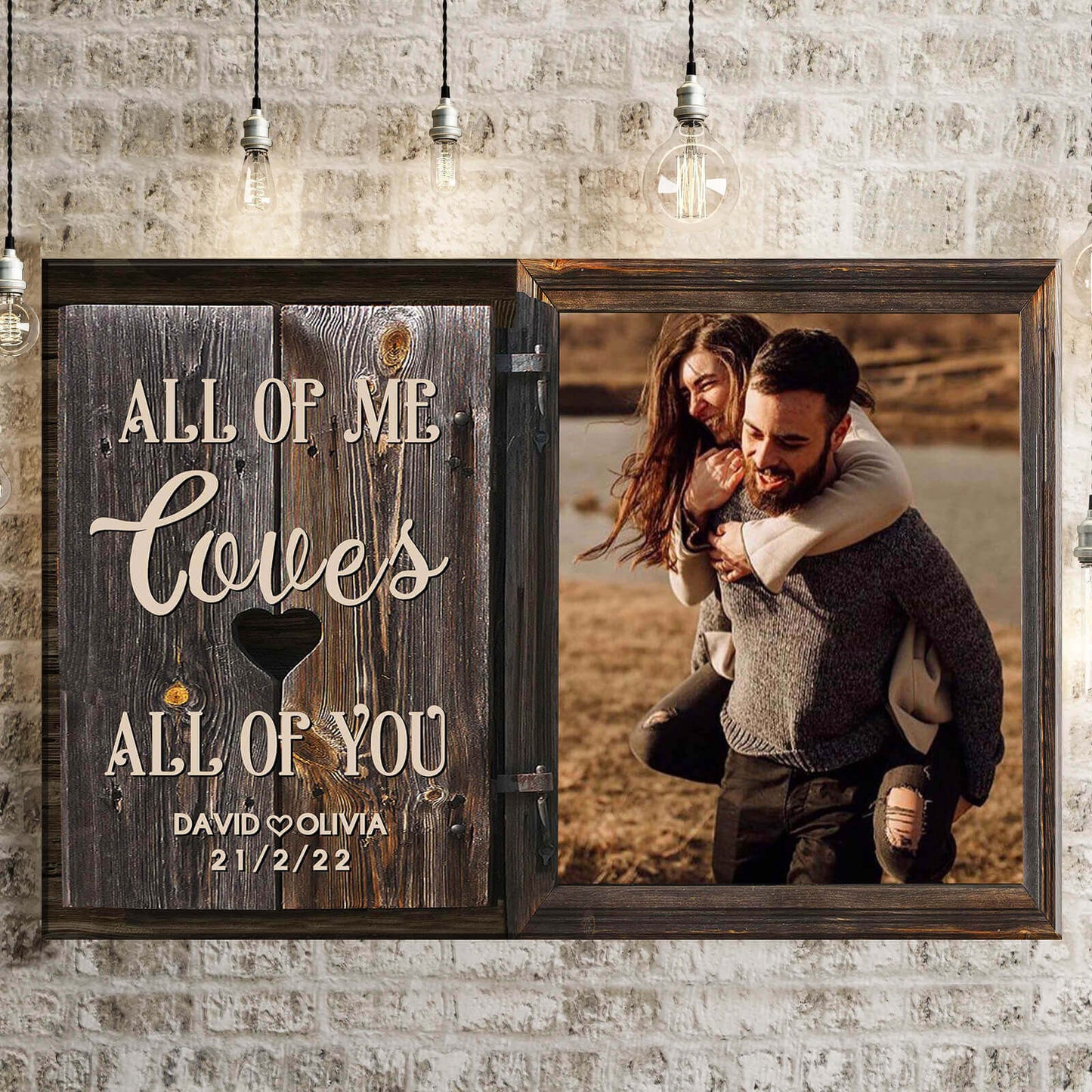 All Of Me Loves All Of You Premium Canvas